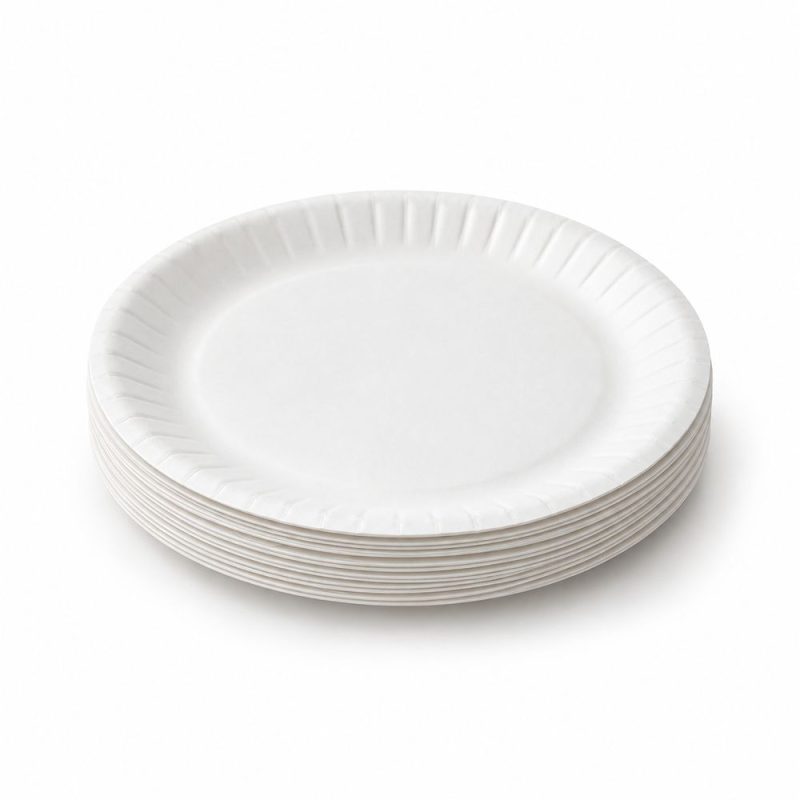 Dĩa giấy tròn 18cm