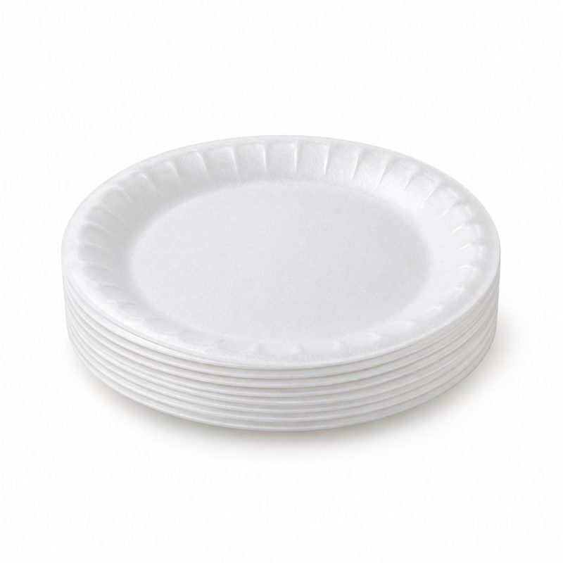 Dĩa xốp tròn 22cm