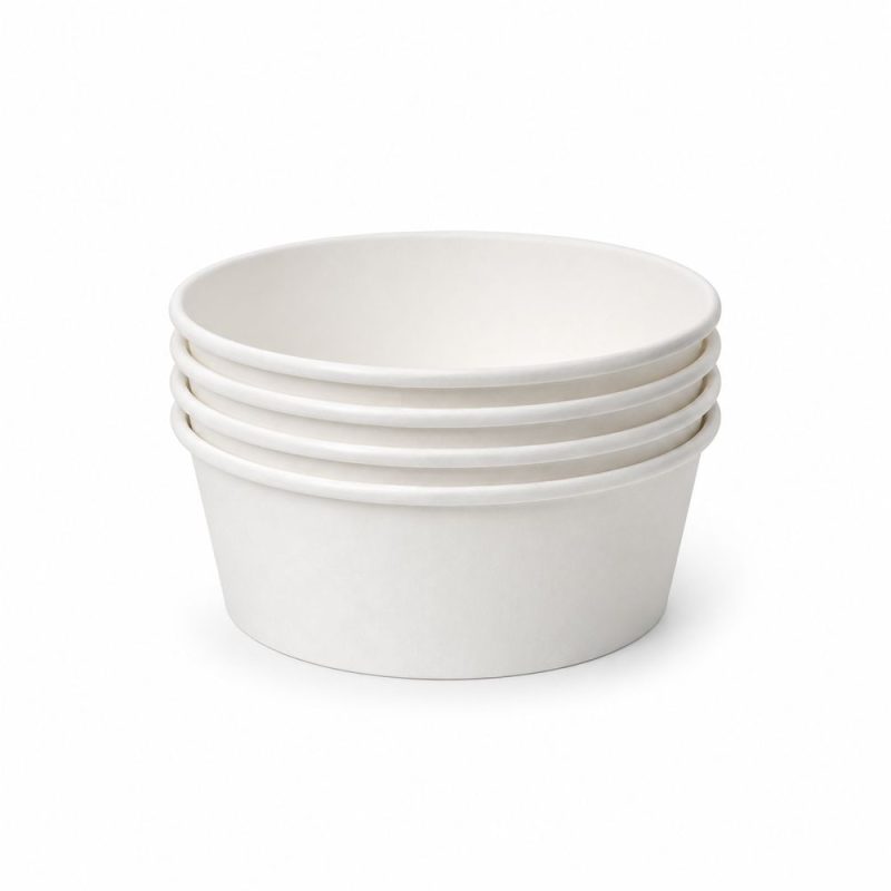 Tô giấy trắng 390ml